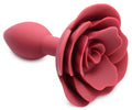 Booty Bloom Silicone Rose Anal Plug - Small Luxe Ember Essentials