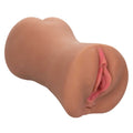 Stroke It Dual Entry Pussy and Ass - Brown Luxe Ember Essentials