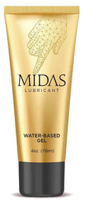 Midas Lubricant - Water-Based Gel - 4 Fl. Oz. Luxe Ember Essentials