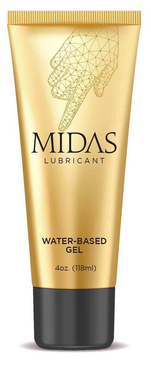 Midas Lubricant - Water-Based Gel - 4 Fl. Oz. Luxe Ember Essentials