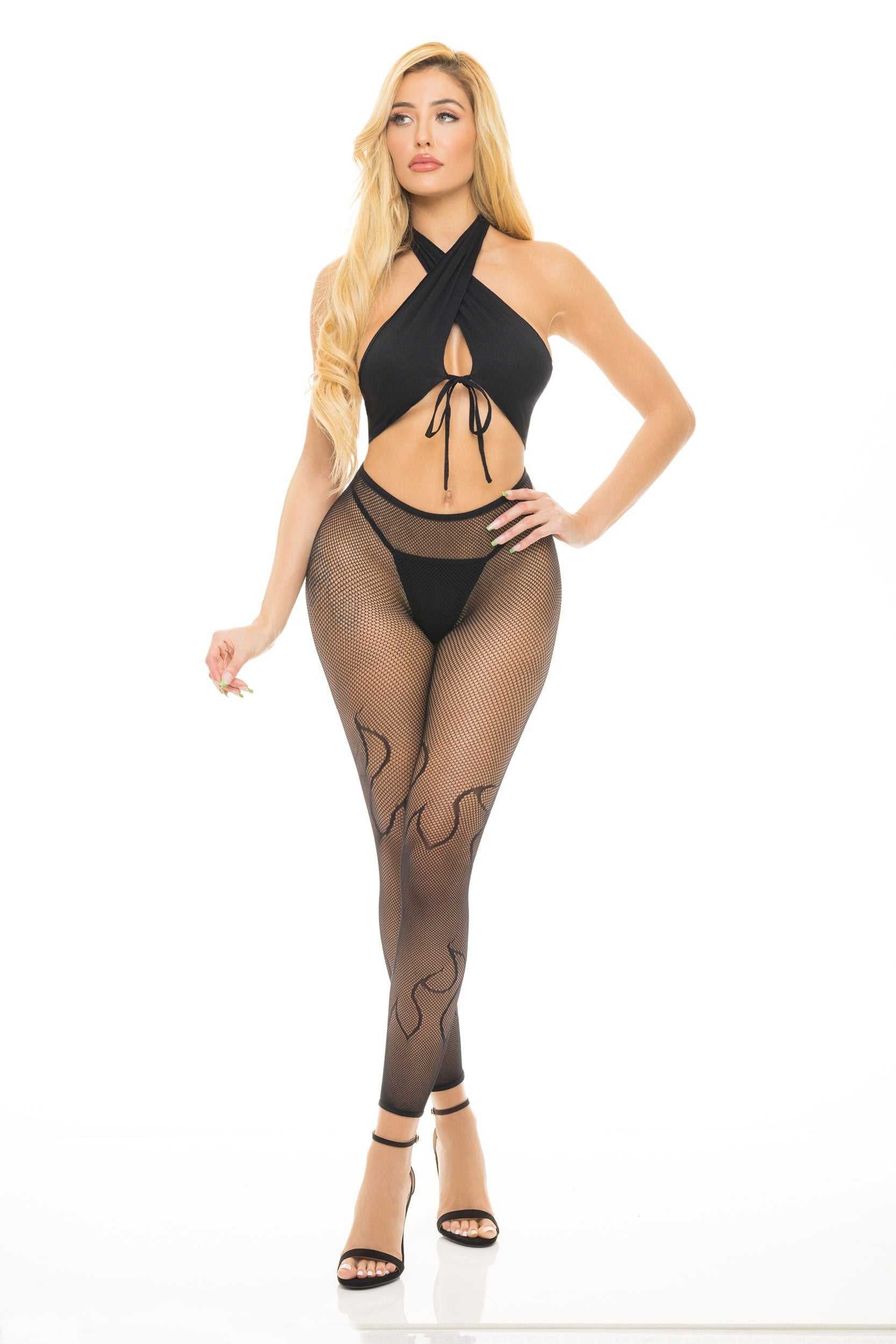 Gives You Hell 3 Pc Set - One Size - Black Luxe Ember Essentials