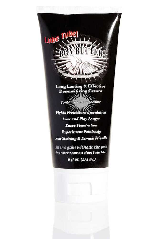 Boy Butter Extreme Desensitizing Cream - 6 Fl. Oz Tube Luxe Ember Essentials