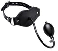 Silencer Inflatable Locking Penis Gag - Black Luxe Ember Essentials