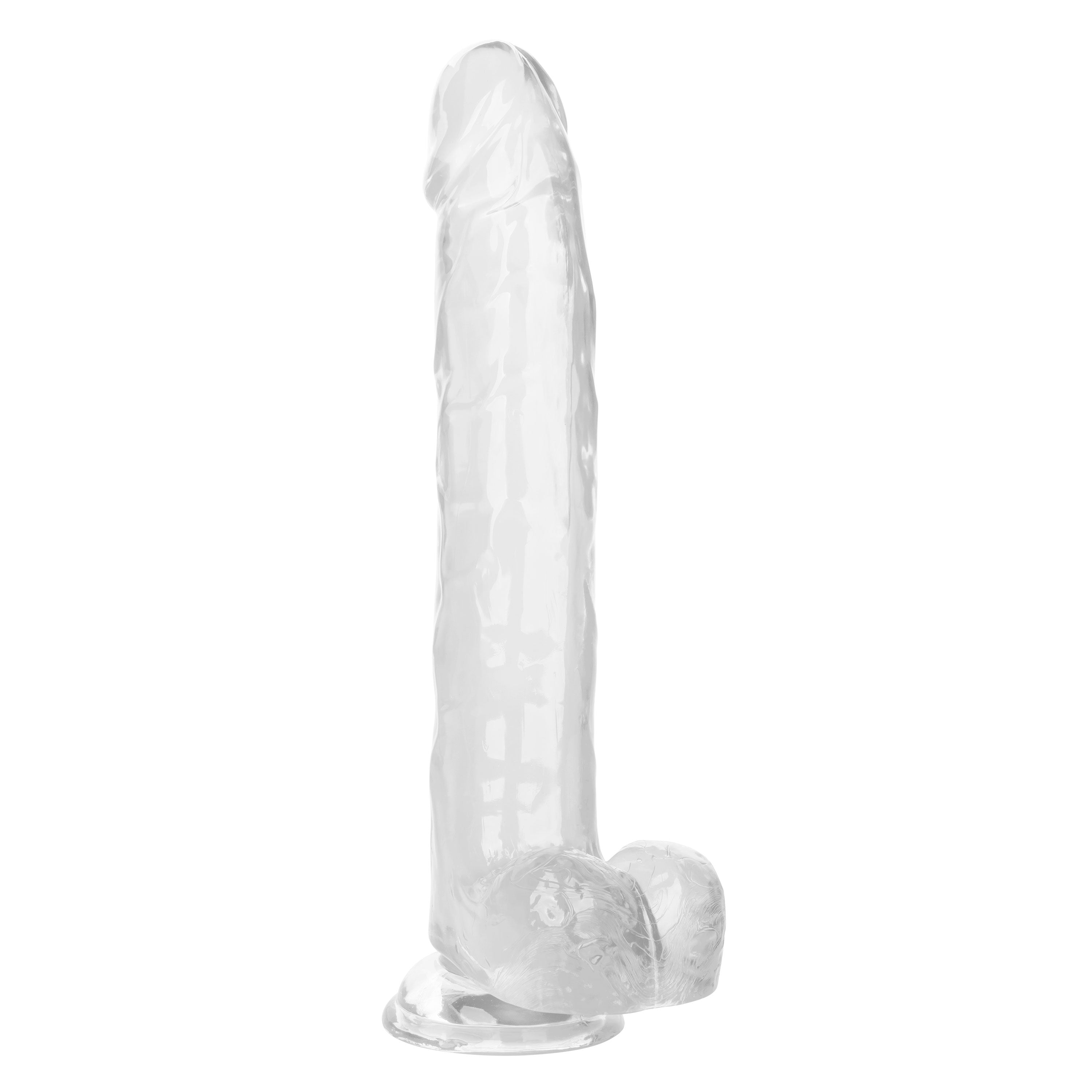 Size Queen 10 inch/25.5 Cm - Clear Luxe Ember Essentials