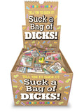 Suck a Bag of Dicks Display 100pk Luxe Ember Essentials