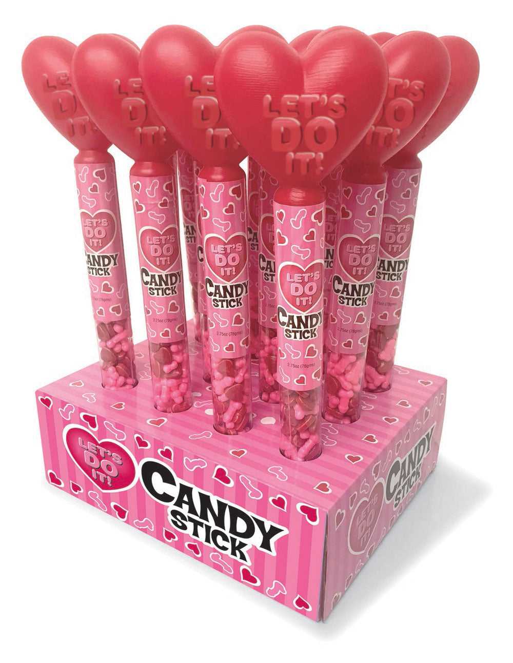 Let's Do It Candy Stick Display - 12 Count Luxe Ember Essentials