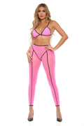 Double Vision 2pc Bra Set - Pink Luxe Ember Essentials