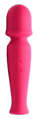 Silicone Wand Massager - Magenta Luxe Ember Essentials