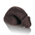 Packer Gear 4" Silicone Packing Penis - Black Luxe Ember Essentials