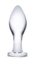 4 Inch Classic Handblown Glass Butt Plug Luxe Ember Essentials