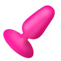 Flexible Vibrating Silicone Butt Plug - Pink Luxe Ember Essentials