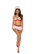 Naughty Nurse - One Size - White Luxe Ember Essentials