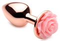 Pink Rose Gold Anal Plug - Small Luxe Ember Essentials