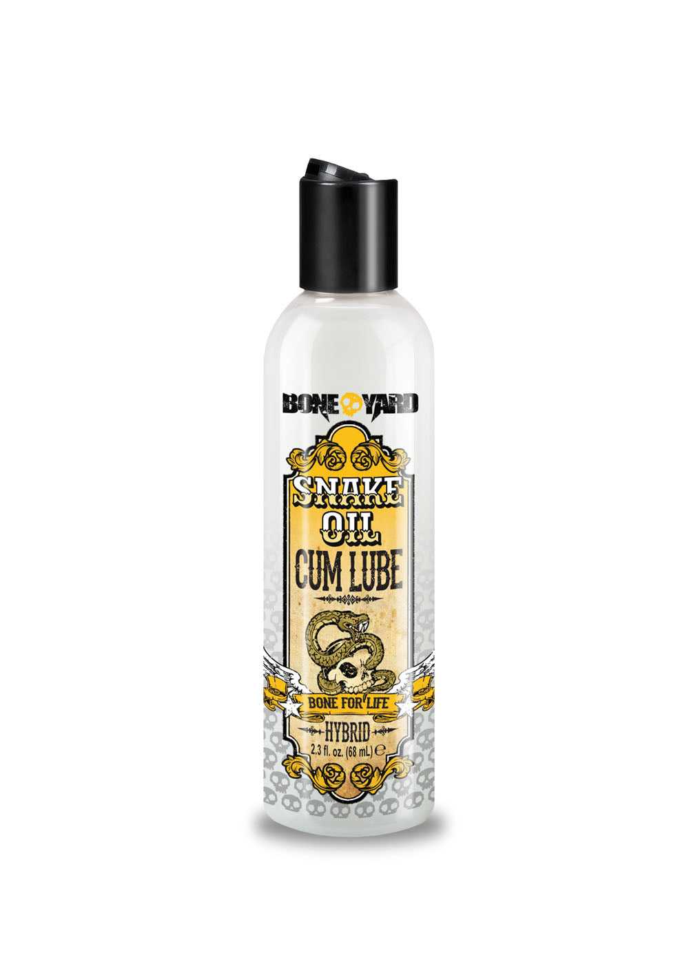 Boneyard Snake Oil Cum Lube 2.3 Fl Oz. Luxe Ember Essentials