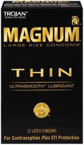 Trojan Magnum Thin - 12 Pack Luxe Ember Essentials