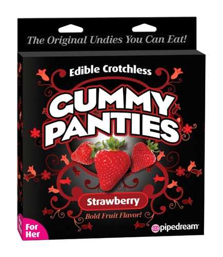 Gummy Panties - for Her - Strawberry Luxe Ember Essentials