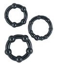 Ram Beaded Cockrings - Black Luxe Ember Essentials