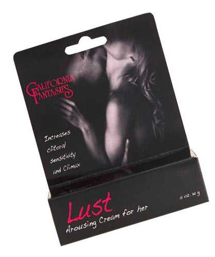 Lust - Arousing Cream for Her - 0.5 Oz. Tube - Boxed Luxe Ember Essentials