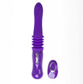 Monroe USB Rechargeable Silicone Thrusting Portable Love Machine - Purple Luxe Ember Essentials