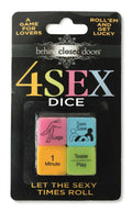 4 Sex Dice Luxe Ember Essentials