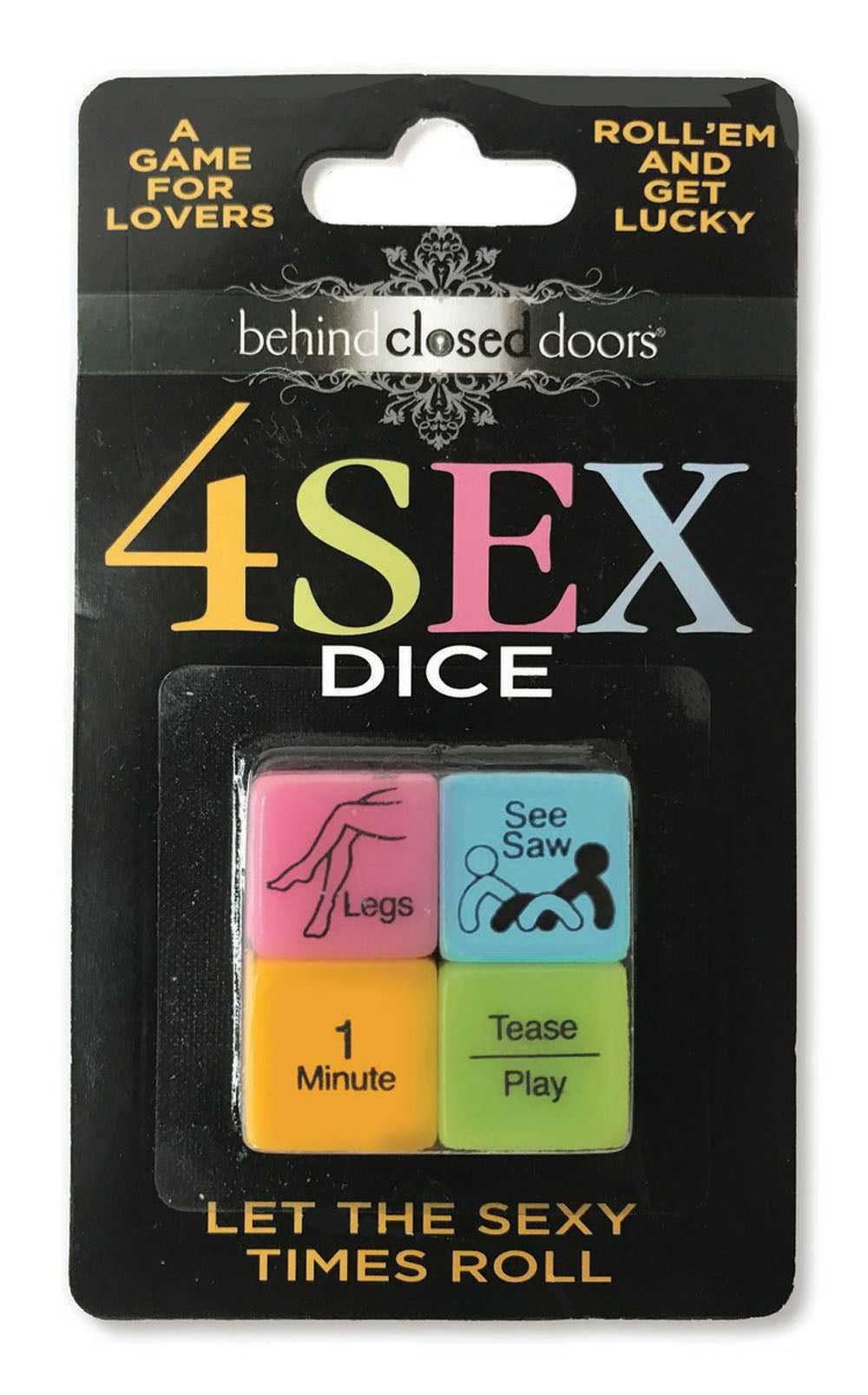 4 Sex Dice Luxe Ember Essentials