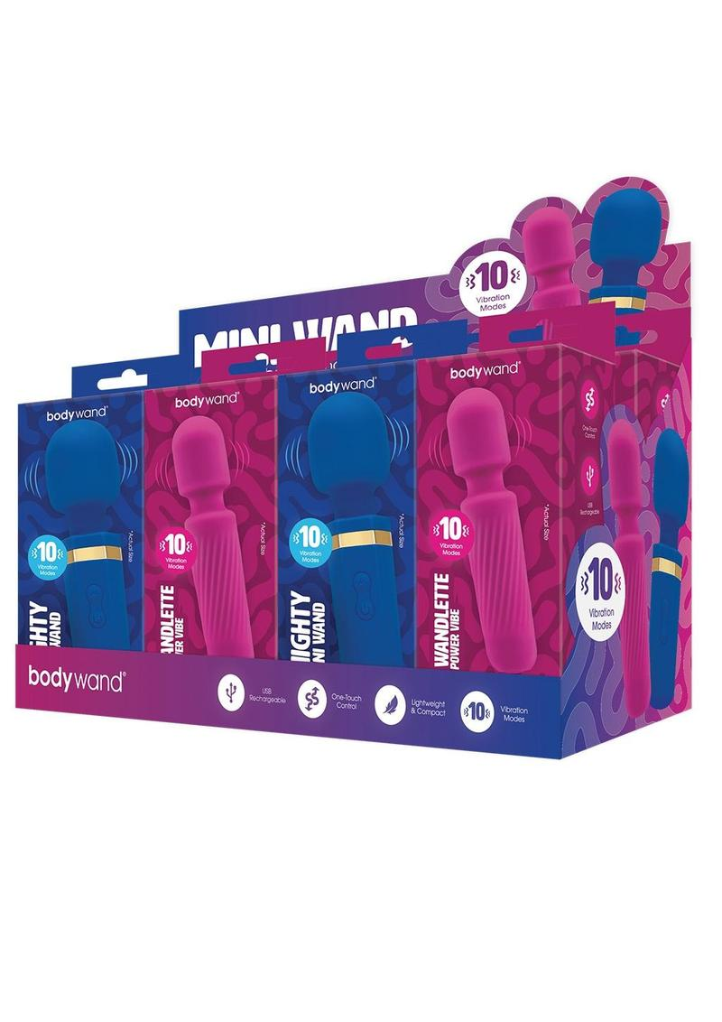 "Bodywand Pocket Wand 8pc Assorted Display X-BW506"