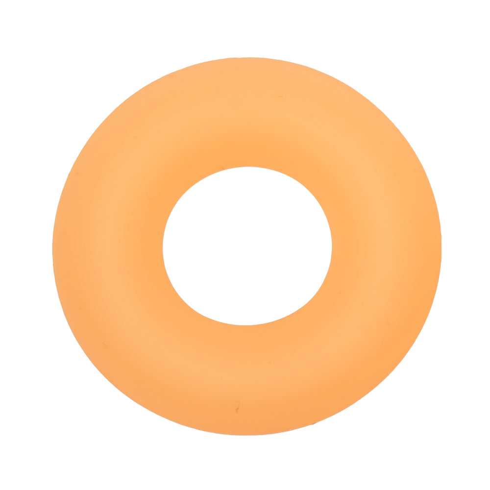 Alpha Glow-in-the-Dark Liquid Silicone Prolong Medium Ring - Orange Luxe Ember Essentials