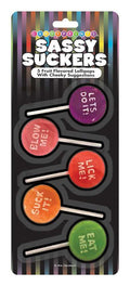 Sassy Sucker 5 Fruit Flavored Lollipops Luxe Ember Essentials
