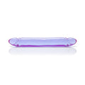 Reflective Gel Smooth Double Dong - Purple Luxe Ember Essentials
