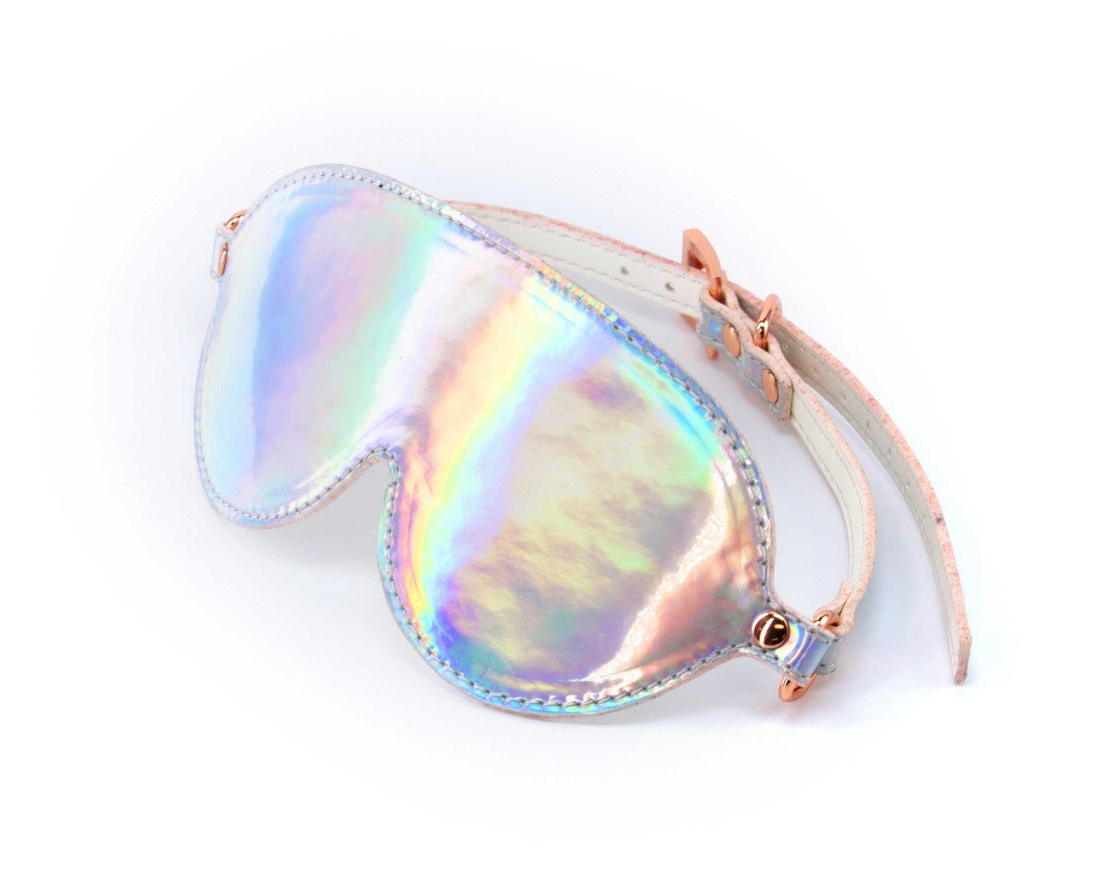 Cosmo Bondage - Blindfold - Rainbow Luxe Ember Essentials