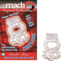 The Macho Crystal Collection-Double Ring-Clear Luxe Ember Essentials