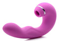 Shegasm 5 Star 10x Tapping G-Spot Vibe With Suction - Pink Luxe Ember Essentials
