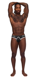 The Helmet Thong - Large/ X-Large - Black Luxe Ember Essentials