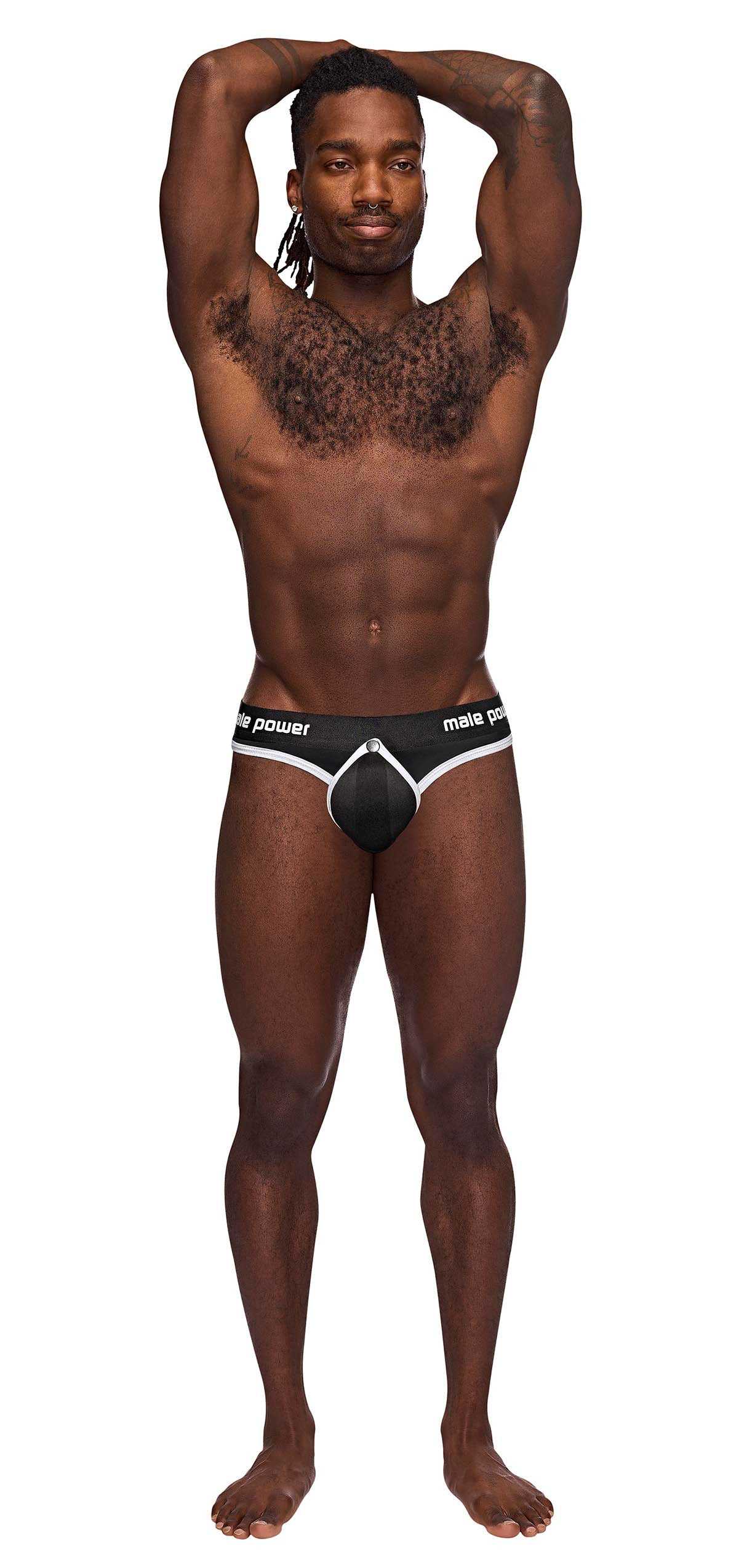 The Helmet Thong - Large/ X-Large - Black Luxe Ember Essentials