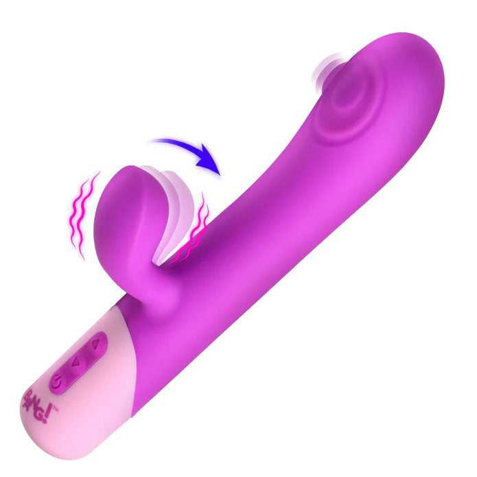 Clit Tapping Pulsing Rabbit - Purple Luxe Ember Essentials