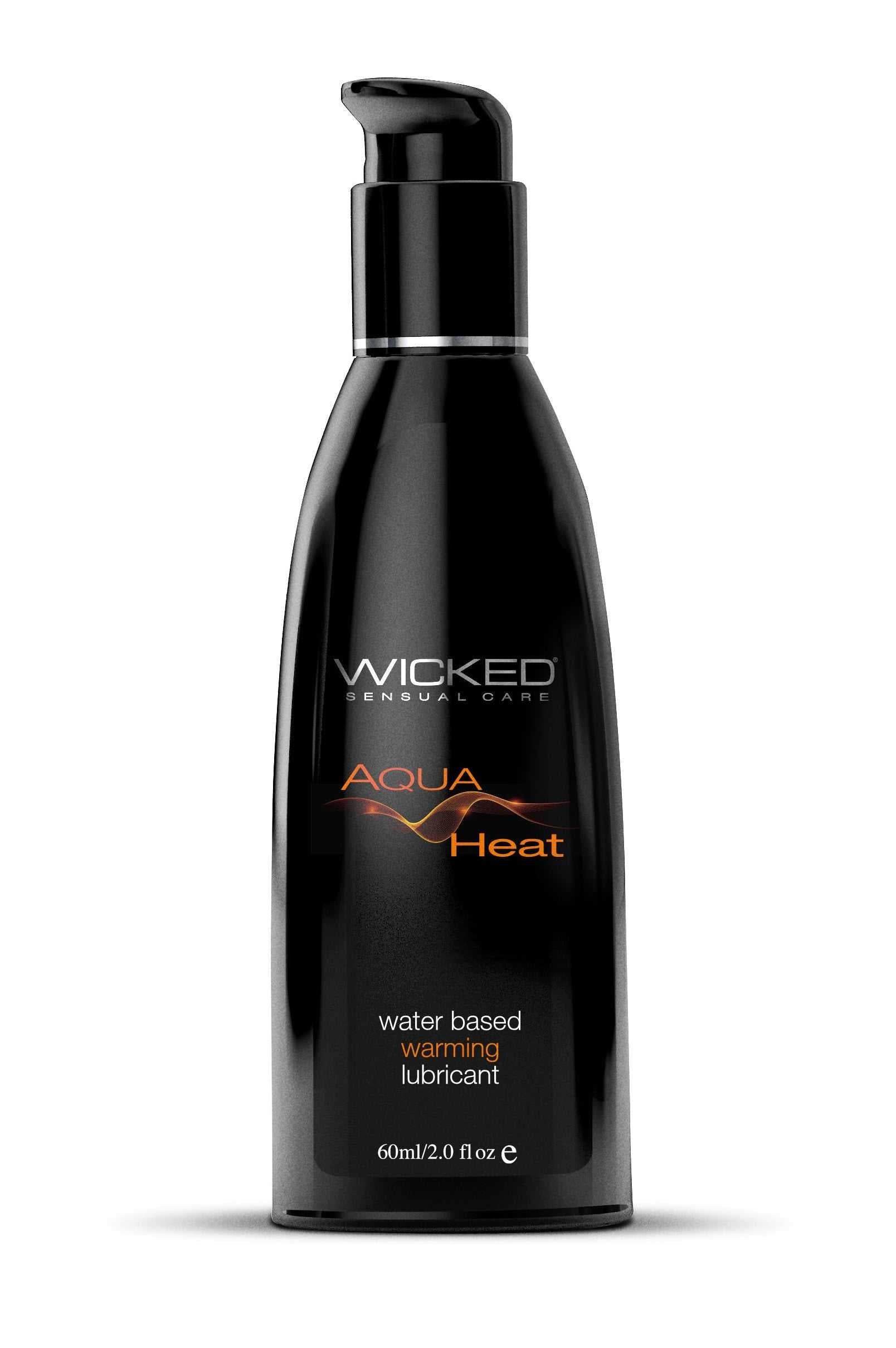 Aqua Heat Water Based Warming Lubricant - 2 Fl. Oz. Luxe Ember Essentials