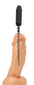 Dark Rod Vibrating Beaded Silicone Sound Luxe Ember Essentials