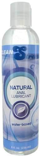 Natural Water Based Anal Lubricant 8 Oz Luxe Ember Essentials