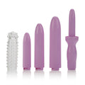 Dr. Laura Bernam Dilators - Set of 4 Locking Sizes Plus Sleeve - Purple Luxe Ember Essentials