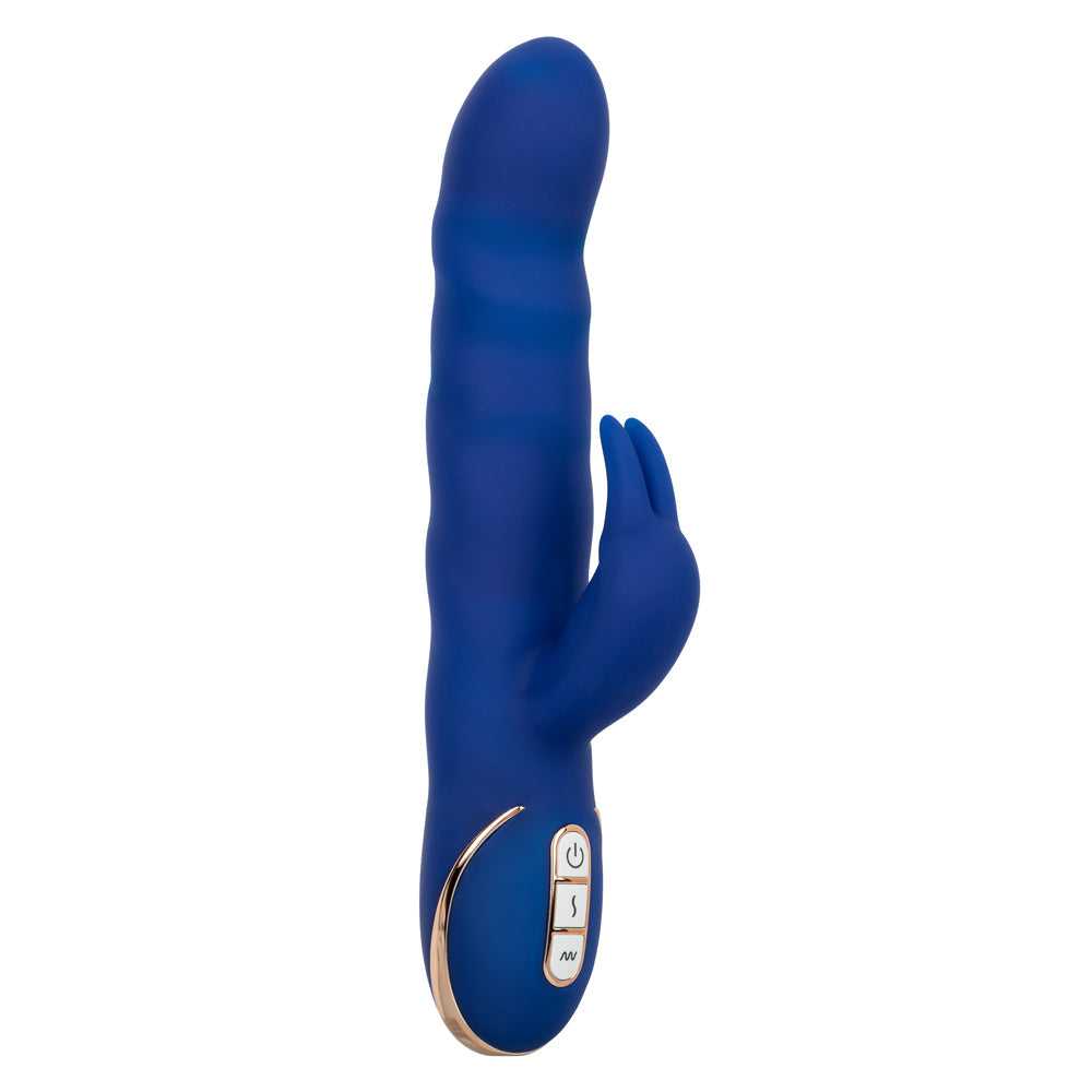 Jack Rabbit Signature Silicone Wave Motion Rabbit - Blue Luxe Ember Essentials
