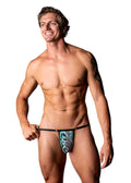 Go Wild Adjustable G-String - One Size - Multi Animal Luxe Ember Essentials