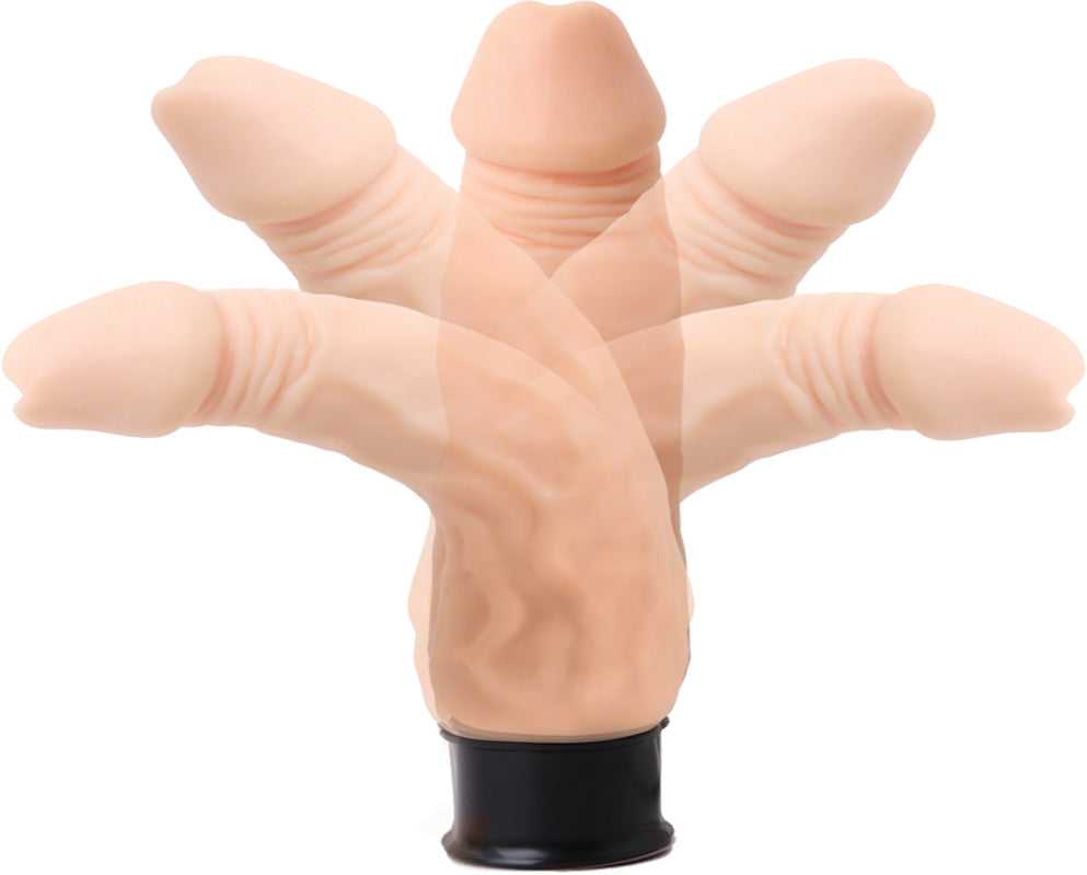 Skinsations Thick Vibra-Flex Flexible Vibe - 6 Inches Luxe Ember Essentials