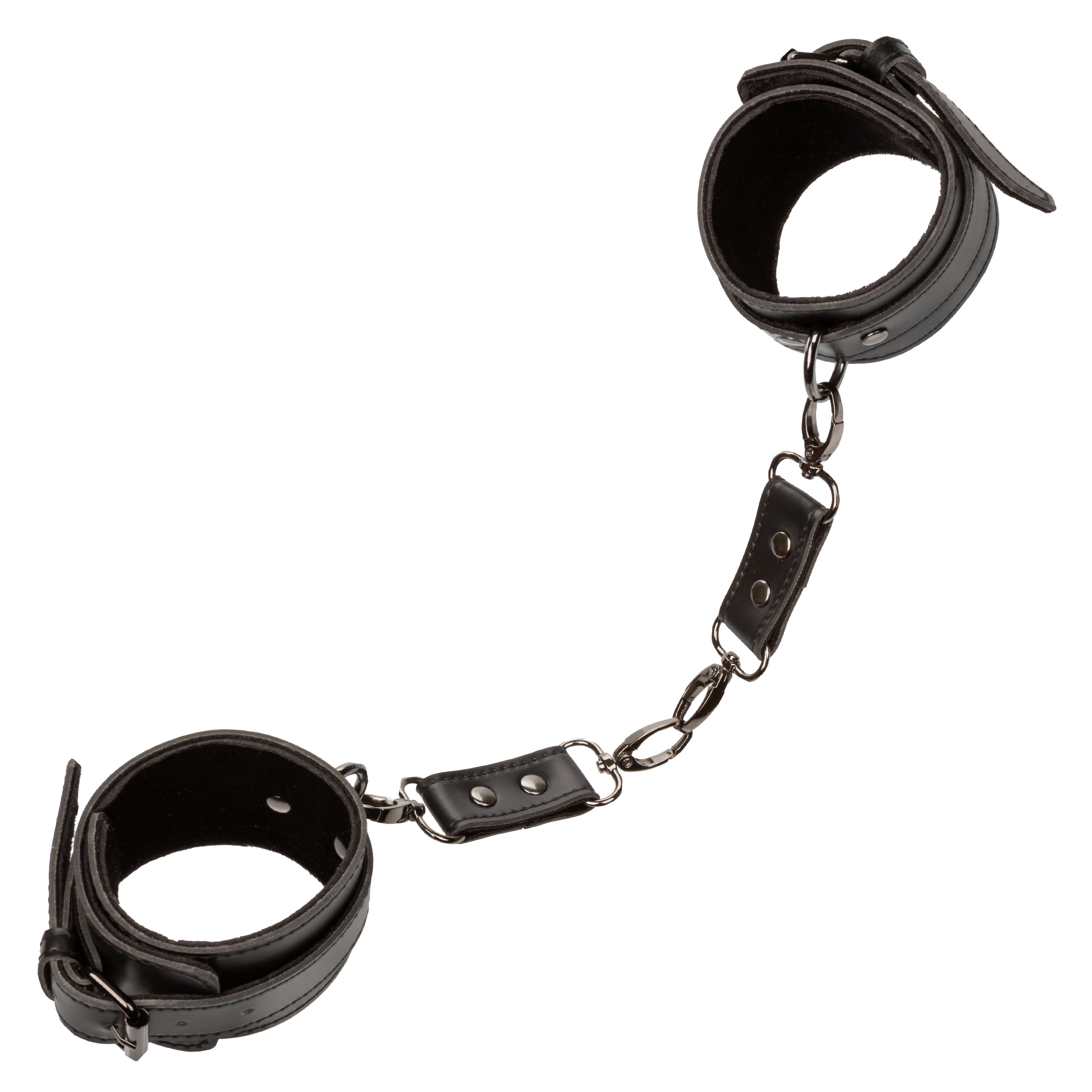 Euphoria Collection Ankle Cuffs - Black Luxe Ember Essentials