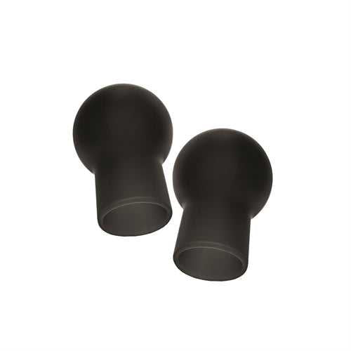 Nipple Play Silicone Advanced Nipple Suckers - Black Luxe Ember Essentials