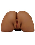 Shake That Ass Vibrate Mega Masturbator - Brown Luxe Ember Essentials