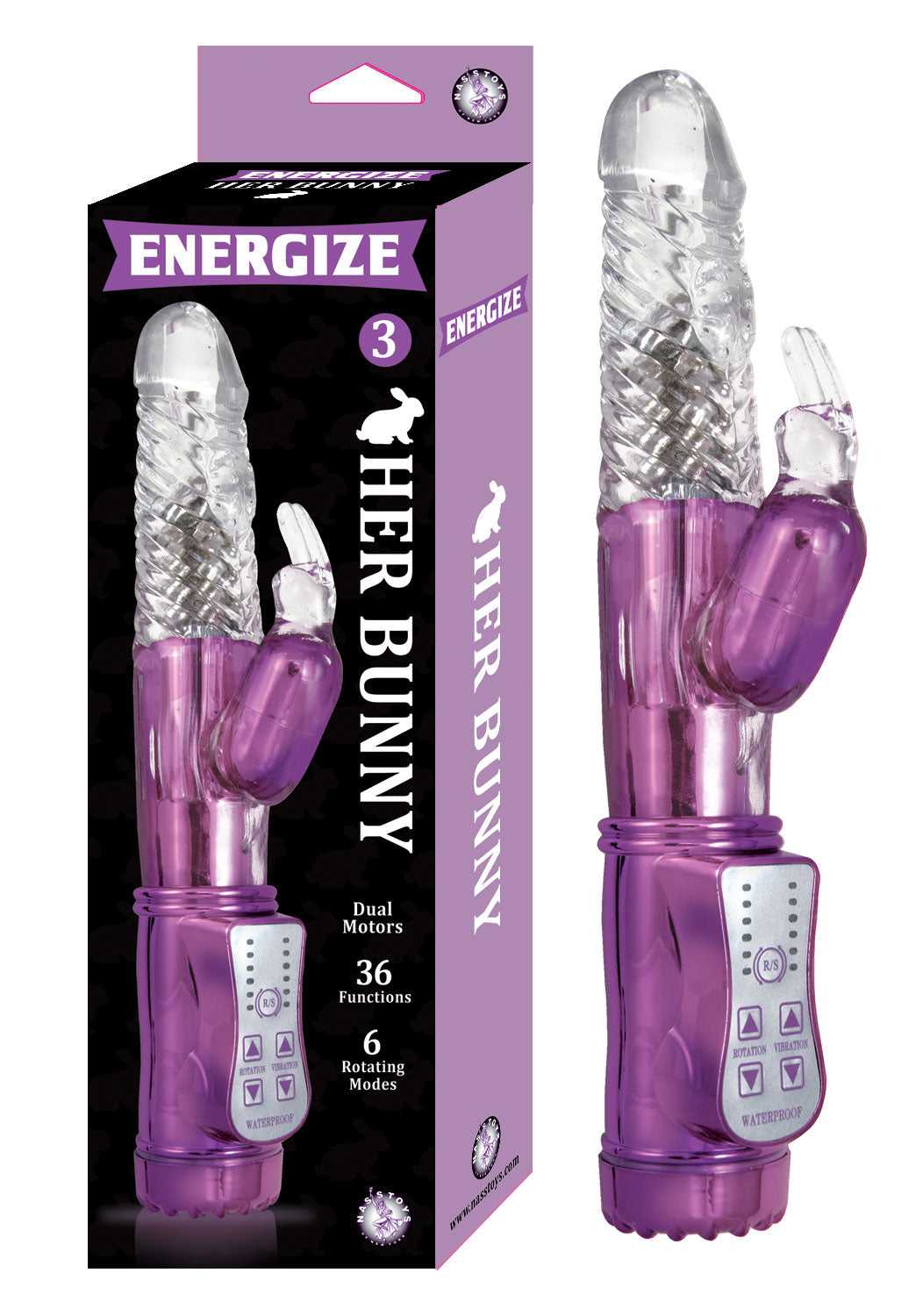 Energize Her Bunny 3 - Purple Luxe Ember Essentials