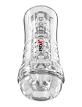 Pdx Elite Viewtube Plus See-Thru Ez-Grip Stroker - Clear Luxe Ember Essentials