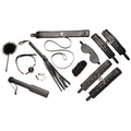 Hook Up 10 Piece Plush Bondage Set - Black Luxe Ember Essentials