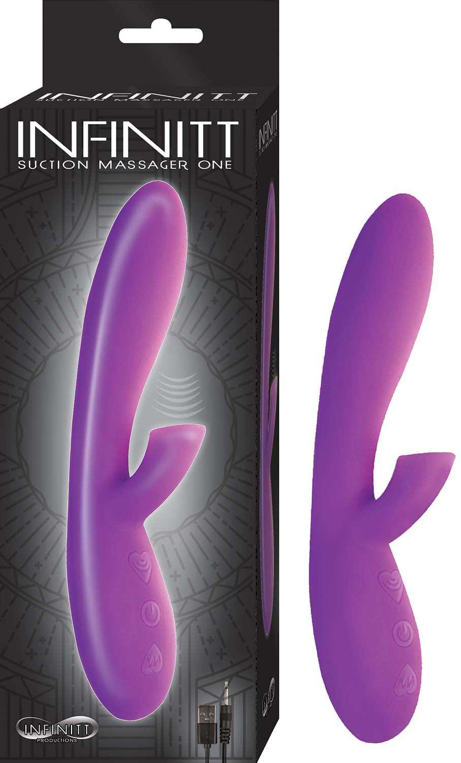 Infinitt Suction Massager One - Purple Luxe Ember Essentials