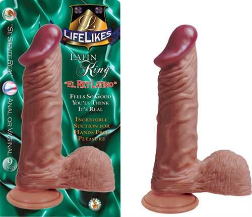 Lifelike Latin King 9 Inch Luxe Ember Essentials